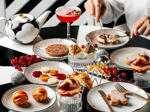 A table full of food AI-generated content may be incorrect.